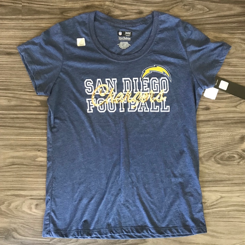 San Diego Chargers NFL Tee XL BNWT
